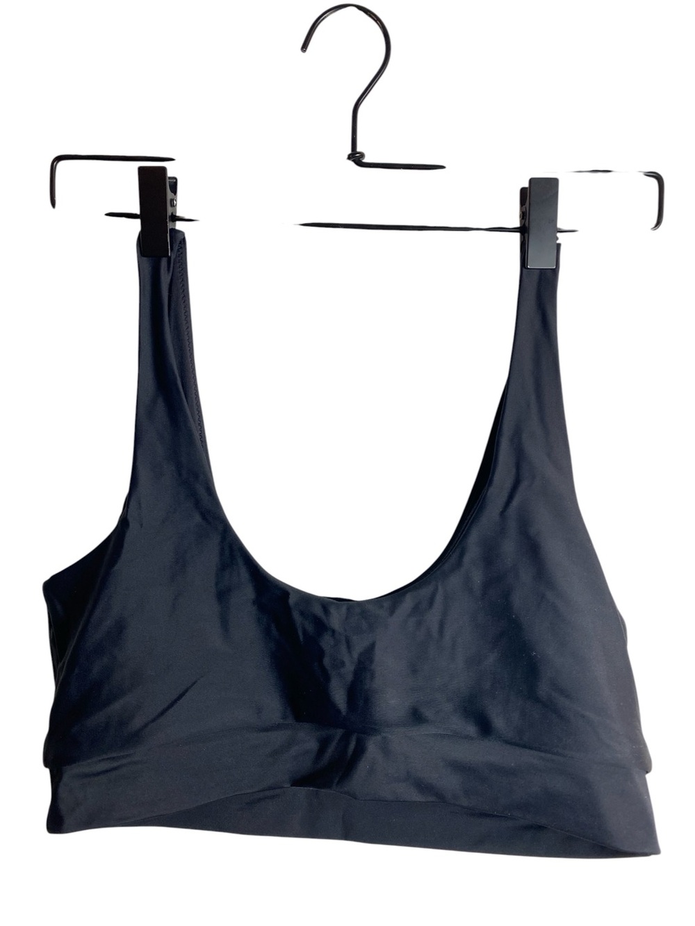 Quince black Tank Bikini Top